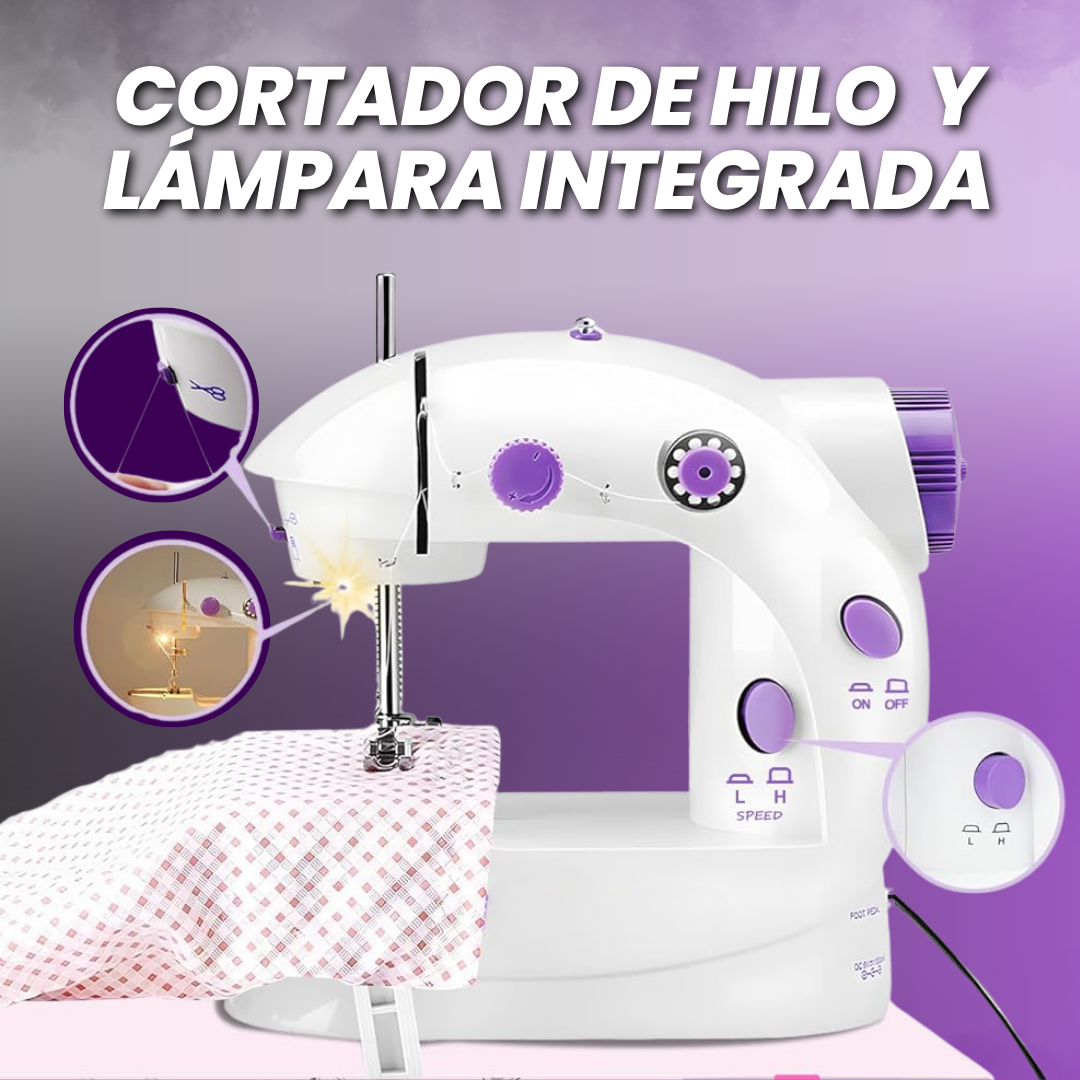 Mini máquina de coser portátil | ¡Comienza tu negocio de costura!