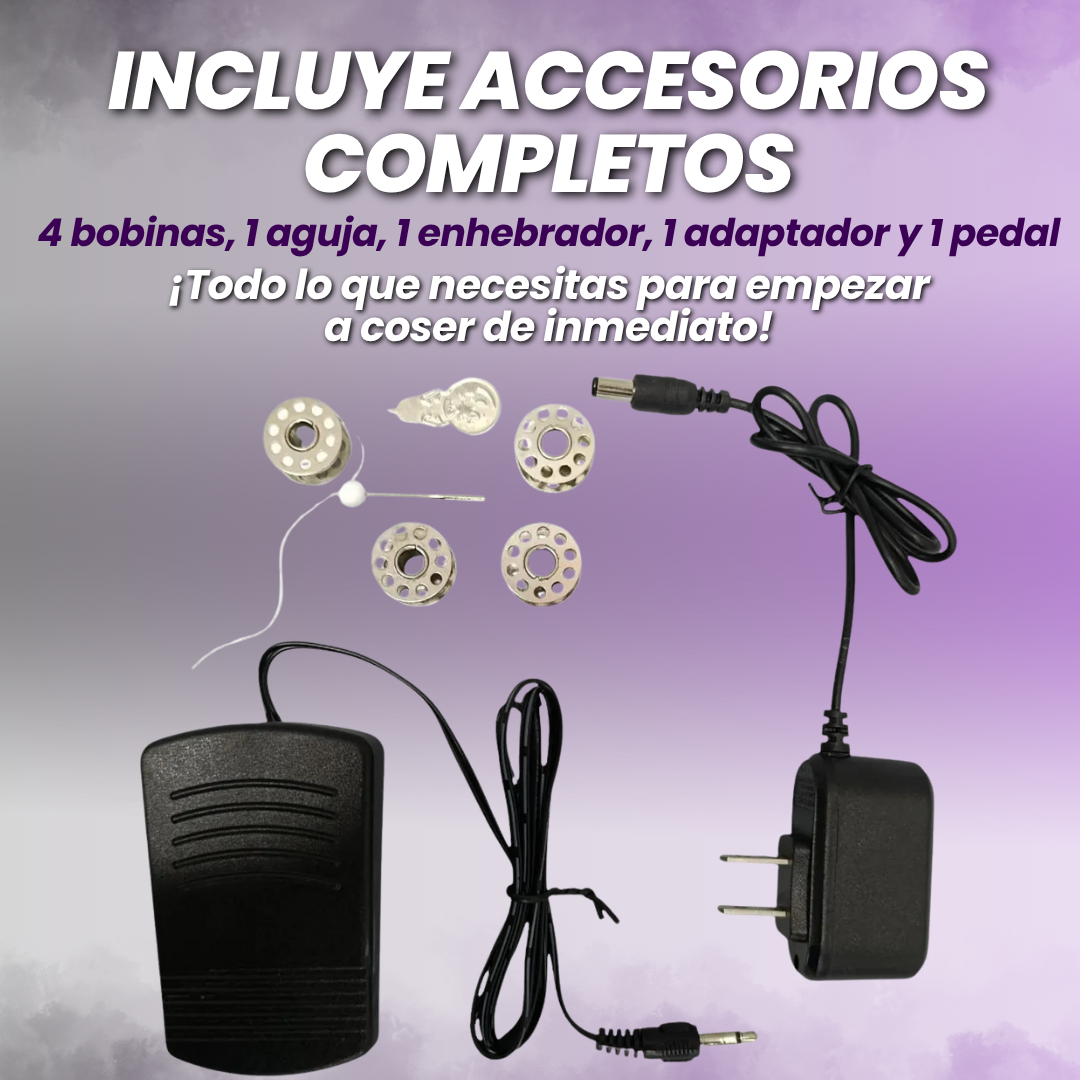 Mini máquina de coser portátil | ¡Comienza tu negocio de costura!