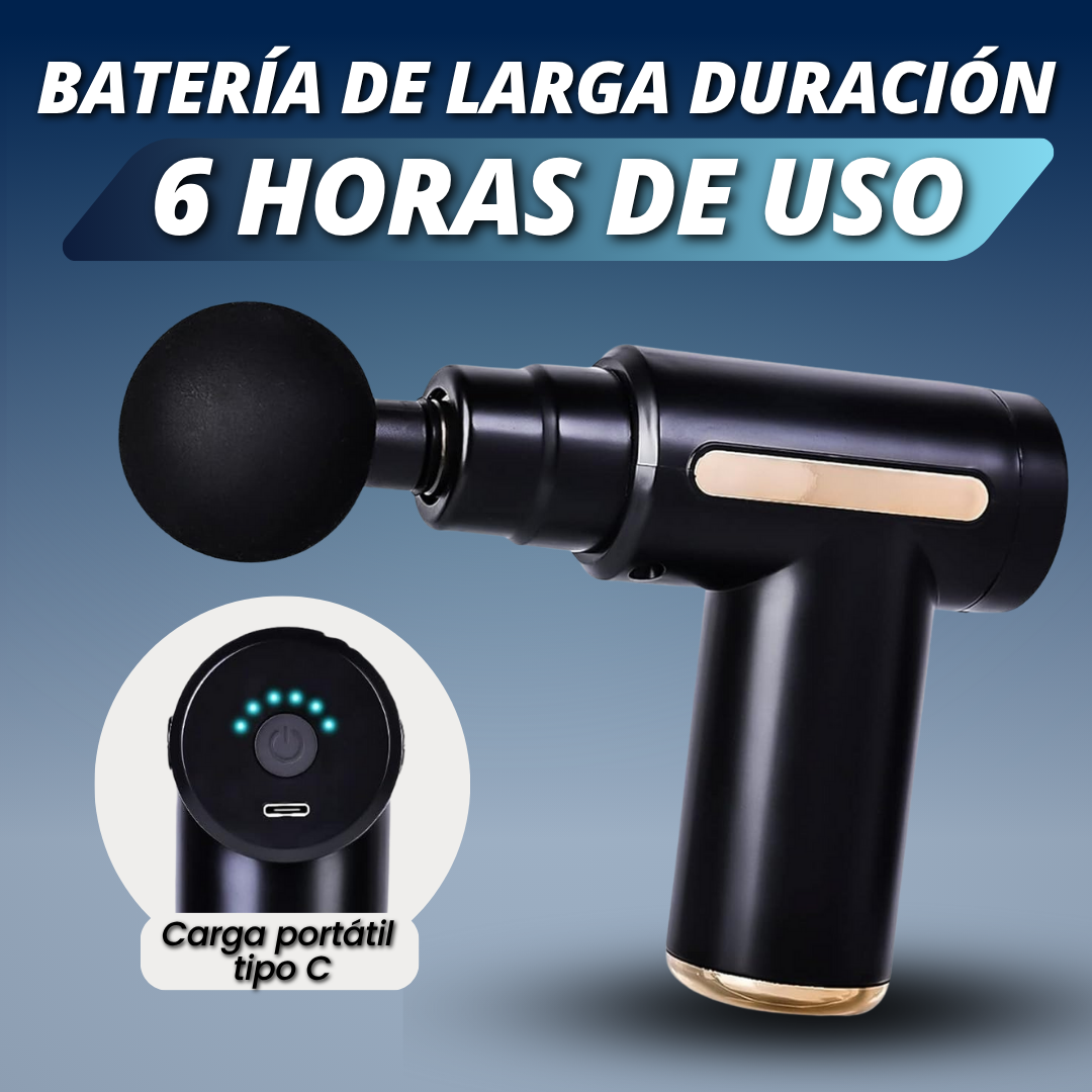 Pistola de Masaje Muscular – ¡Elimina el dolor de músculos y tendones en minutos!