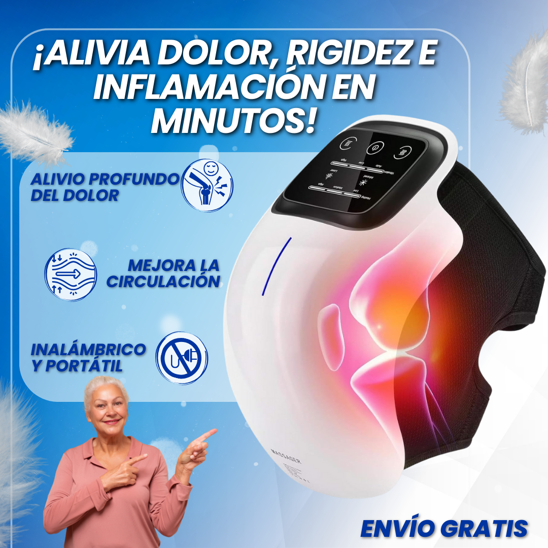 MASAJEADOR DE RODILLA INTELIGENTE 3 EN 1