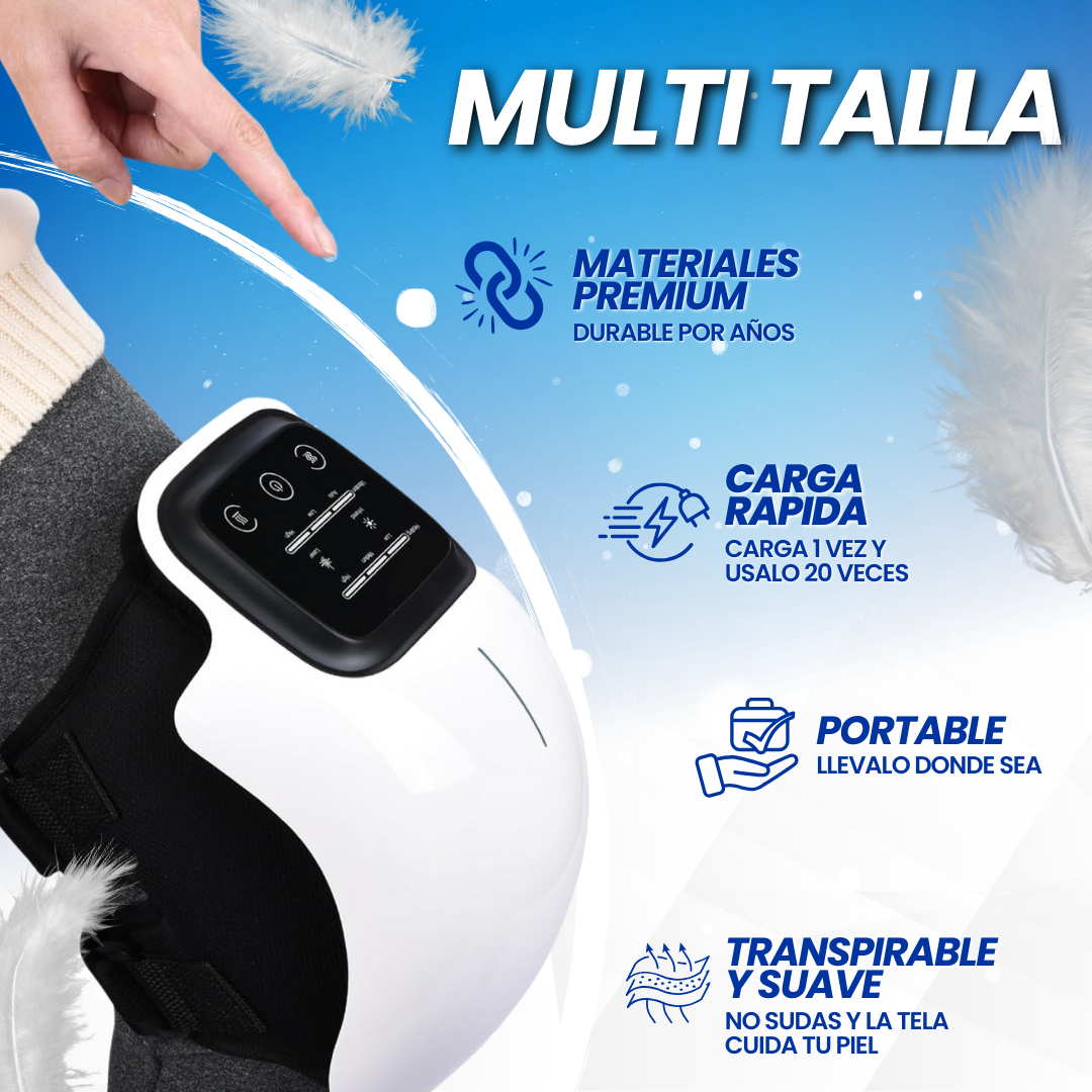 MASAJEADOR DE RODILLA INTELIGENTE 3 EN 1