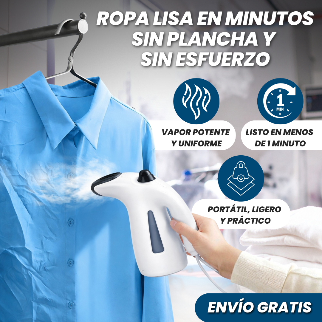 PLANCHA A VAPOR CON MULTIPLES FUNCIONES